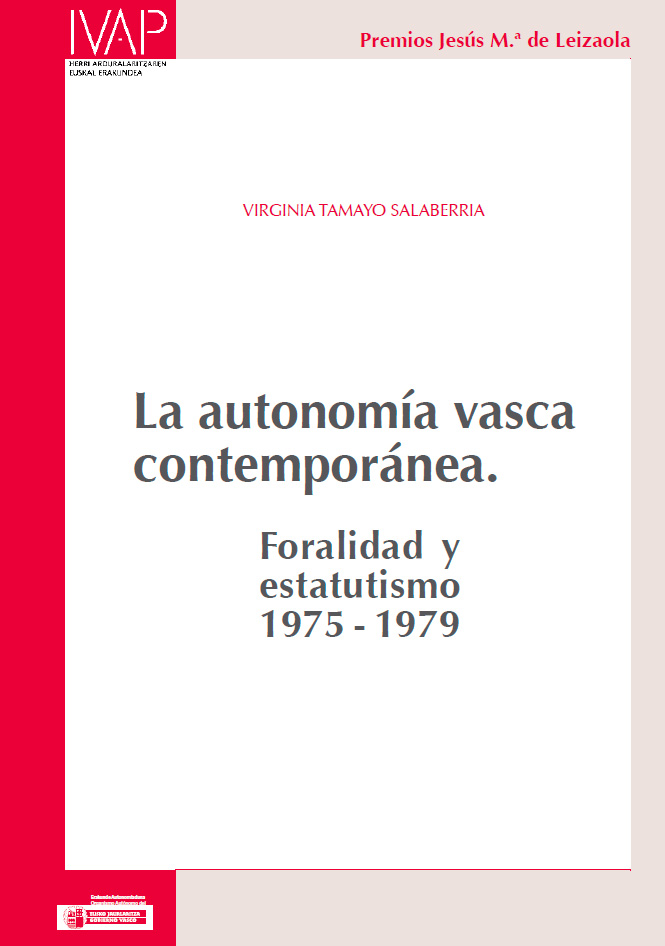 8. Autonomía Vasca Contemporánea